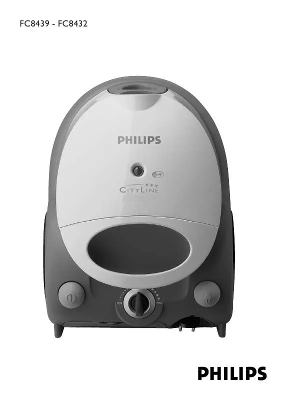 Mode d'emploi PHILIPS FC 8433