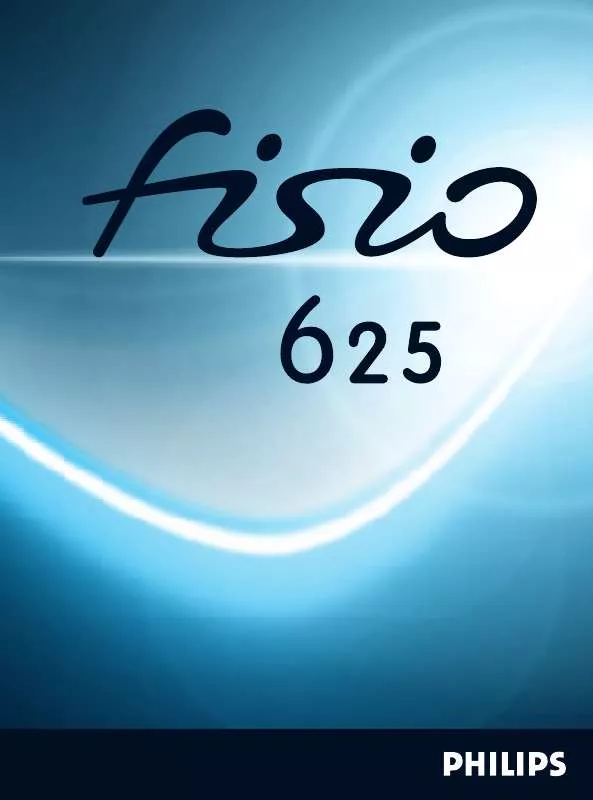 Mode d'emploi PHILIPS FISIO 625