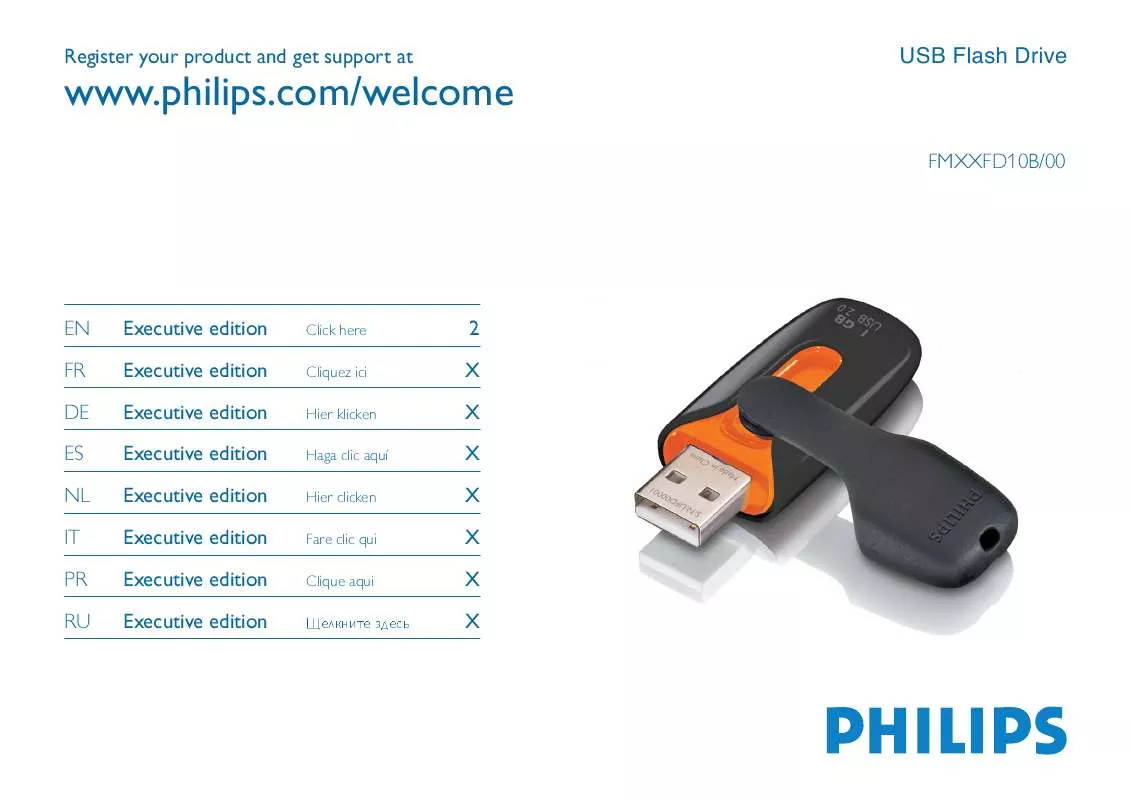 Mode d'emploi PHILIPS FM01FD10B