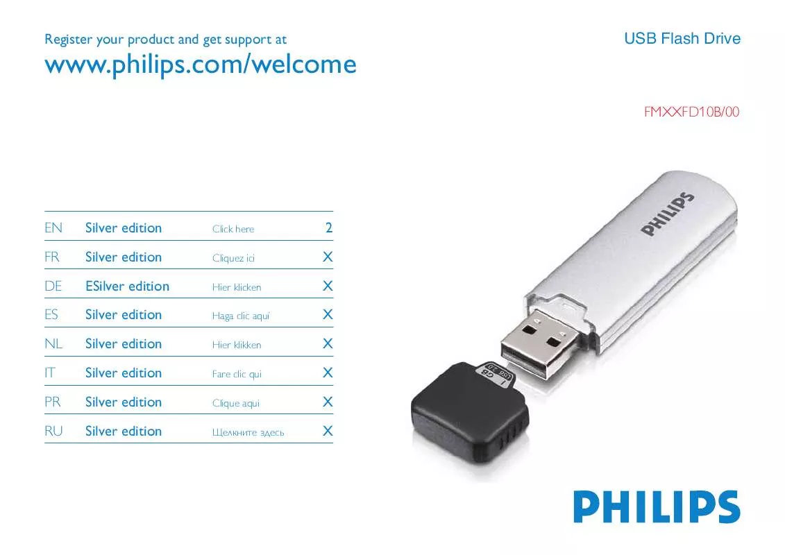 Mode d'emploi PHILIPS FM02FD00B