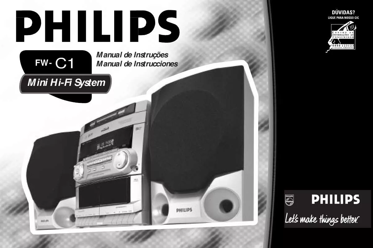 Mode d'emploi PHILIPS FW-C1