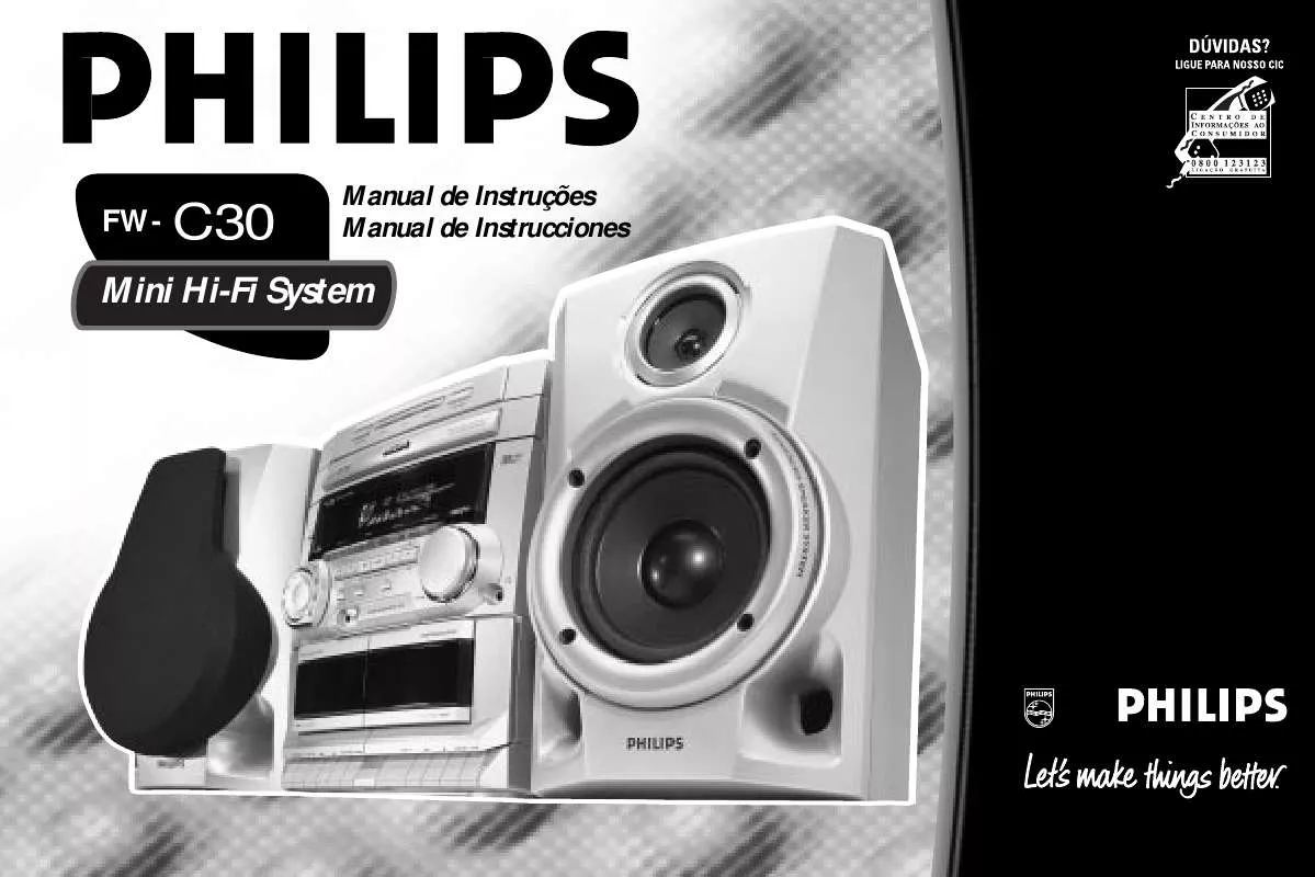 Mode d'emploi PHILIPS FW-C30