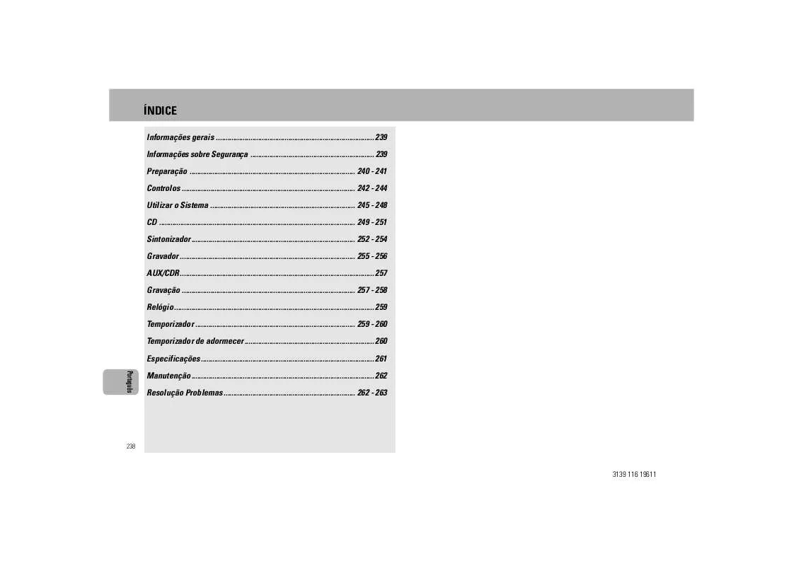 Mode d'emploi PHILIPS FW-C83