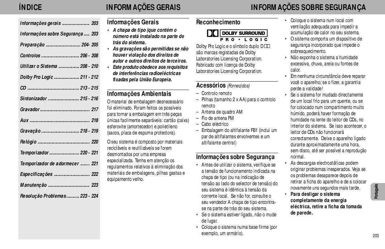 Mode d'emploi PHILIPS FW748P