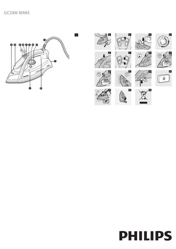 Mode d'emploi PHILIPS GC3340