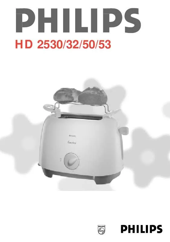 Mode d'emploi PHILIPS HD2532