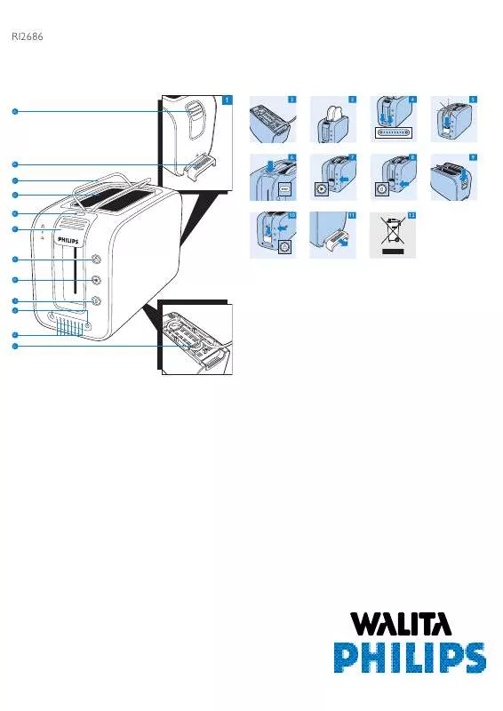 Mode d'emploi PHILIPS HD2686