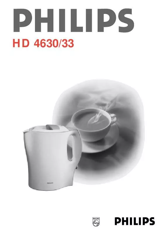 Mode d'emploi PHILIPS HD4633