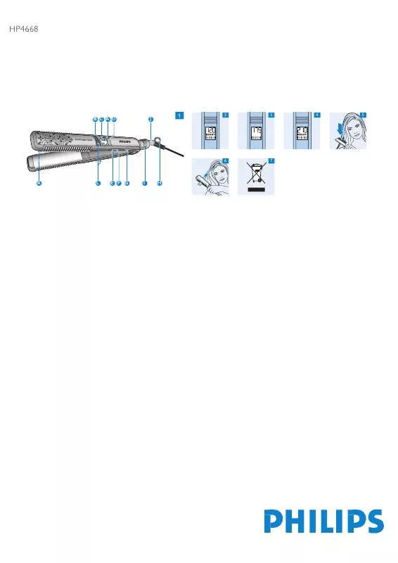 Mode d'emploi PHILIPS HP4668