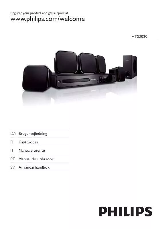 Mode d'emploi PHILIPS HTS3020