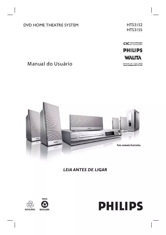 Mode d'emploi PHILIPS HTS3155