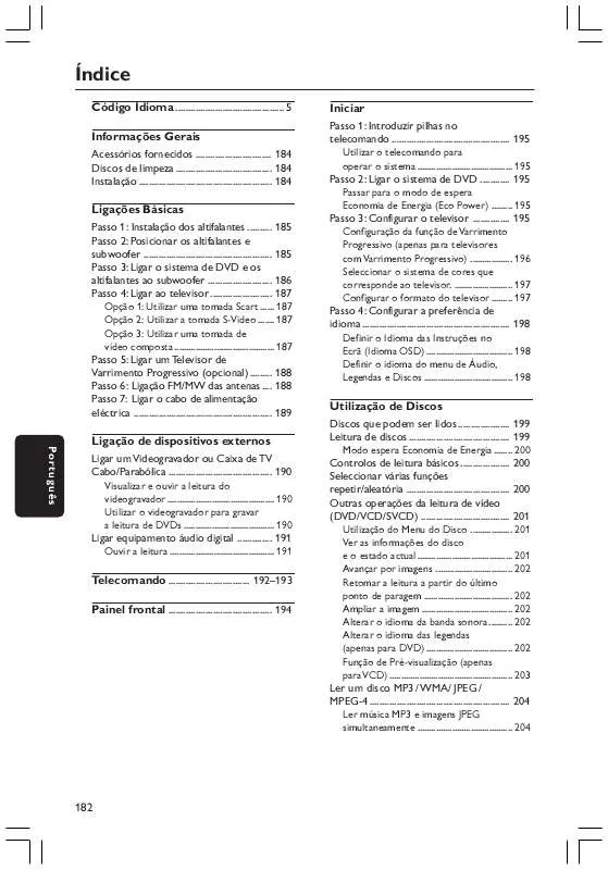 Mode d'emploi PHILIPS HTS3500S