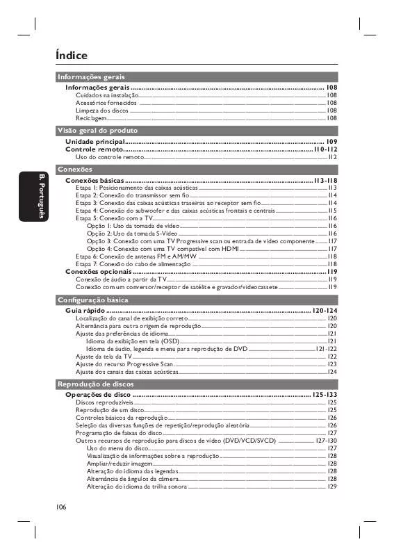 Mode d'emploi PHILIPS HTS3548W