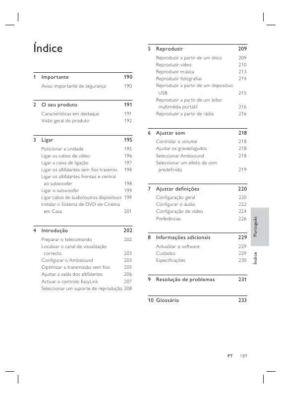 Mode d'emploi PHILIPS HTS9810