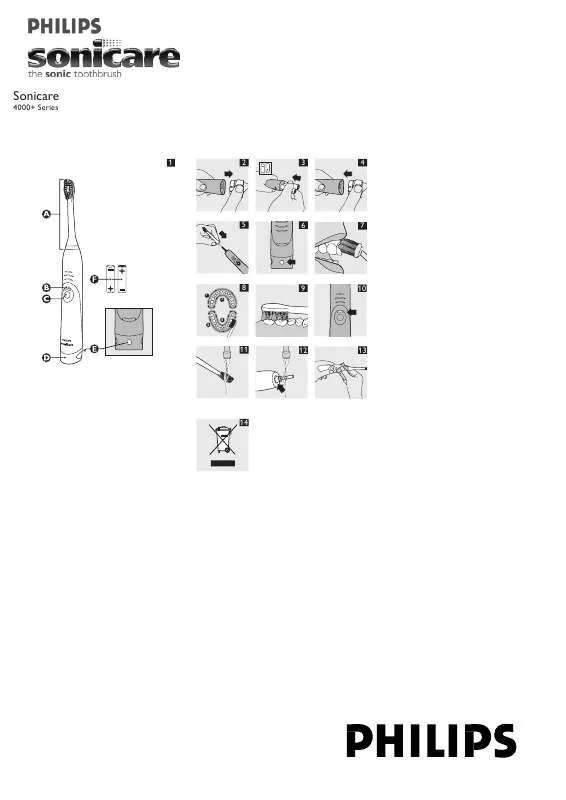 Mode d'emploi PHILIPS HX6411