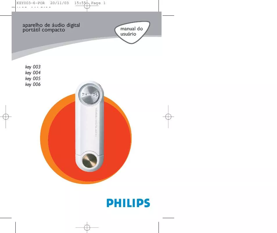 Mode d'emploi PHILIPS KEY005