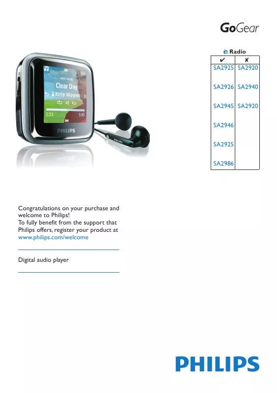 Mode d'emploi PHILIPS LFH0660