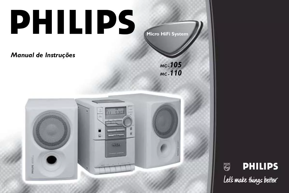 Mode d'emploi PHILIPS MC-105