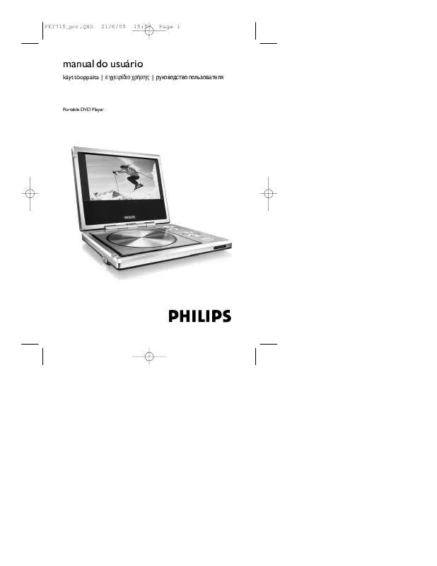 Mode d'emploi PHILIPS PET715