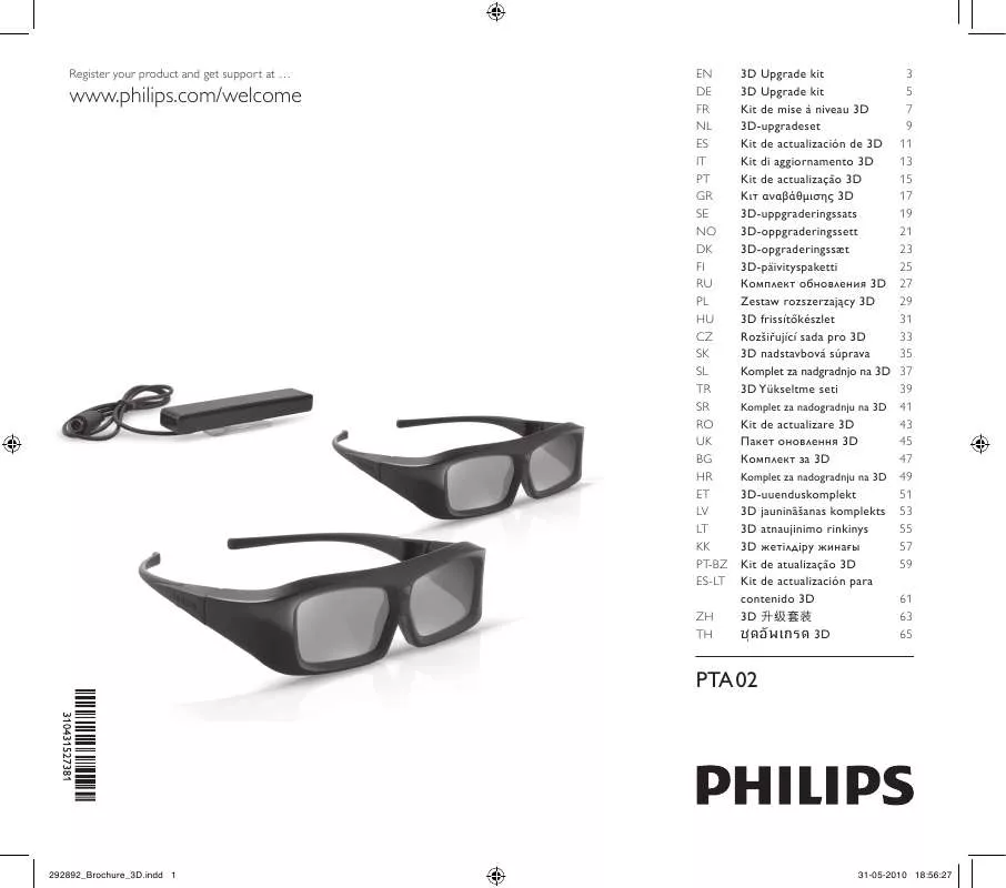 Mode d'emploi PHILIPS PTA02