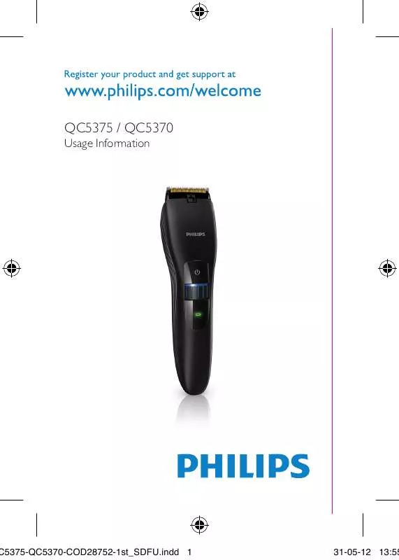 Mode d'emploi PHILIPS QC5370