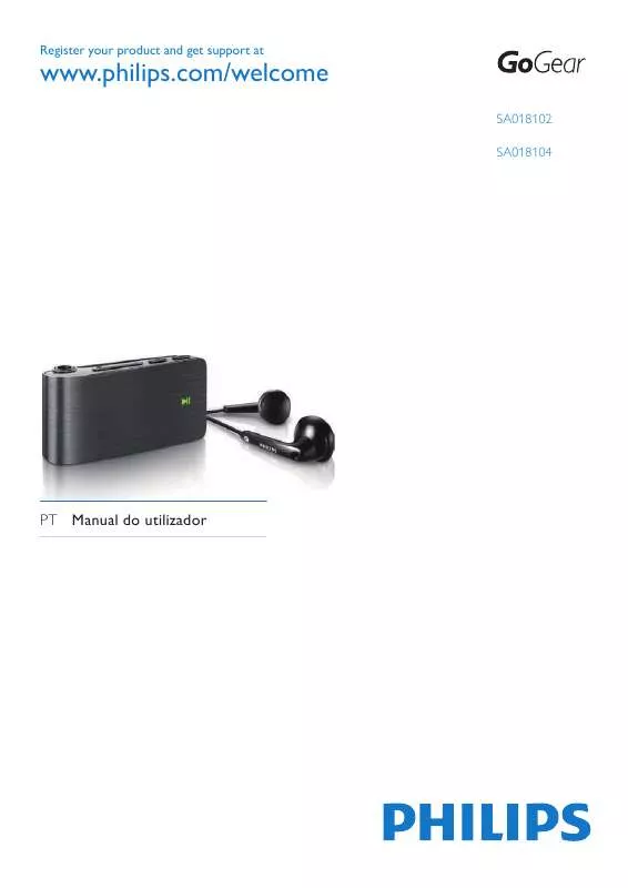 Mode d'emploi PHILIPS SA018102S