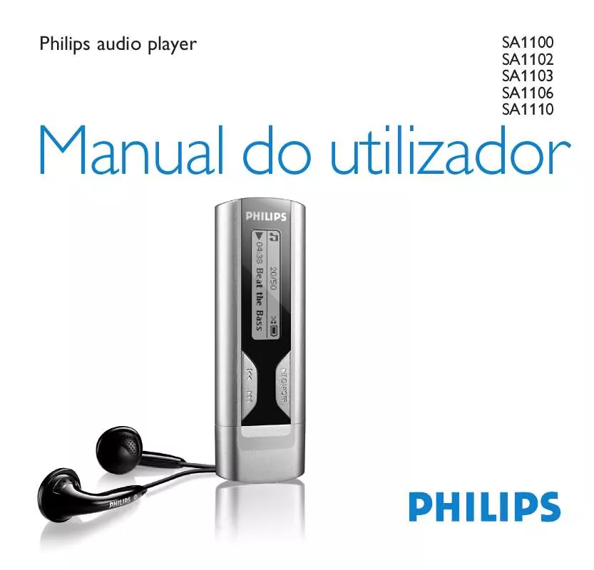 Mode d'emploi PHILIPS SA1105