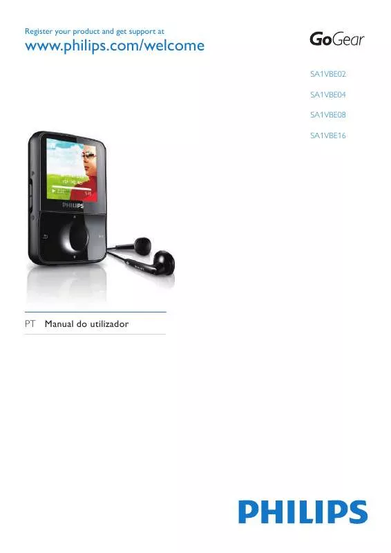 Mode d'emploi PHILIPS SA1VBE04B