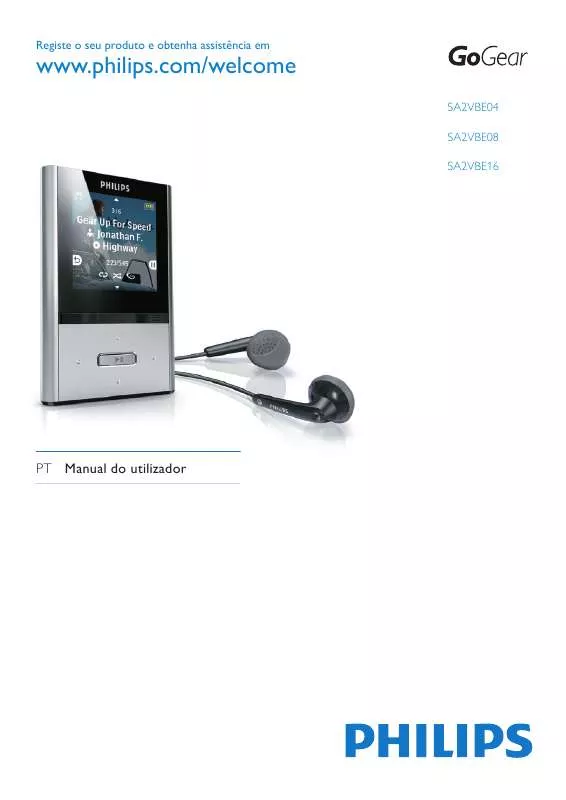 Mode d'emploi PHILIPS SA2VBE04RA