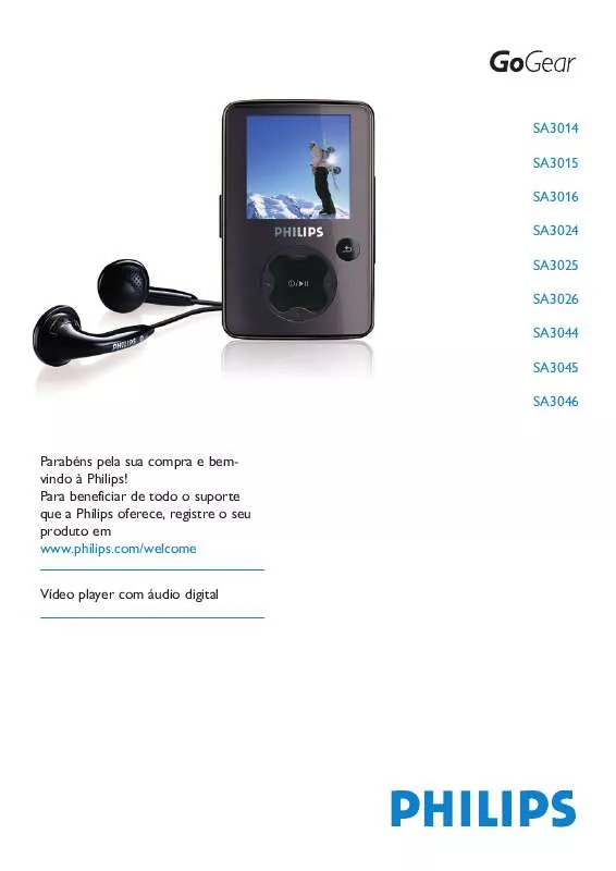 Mode d'emploi PHILIPS SA3025