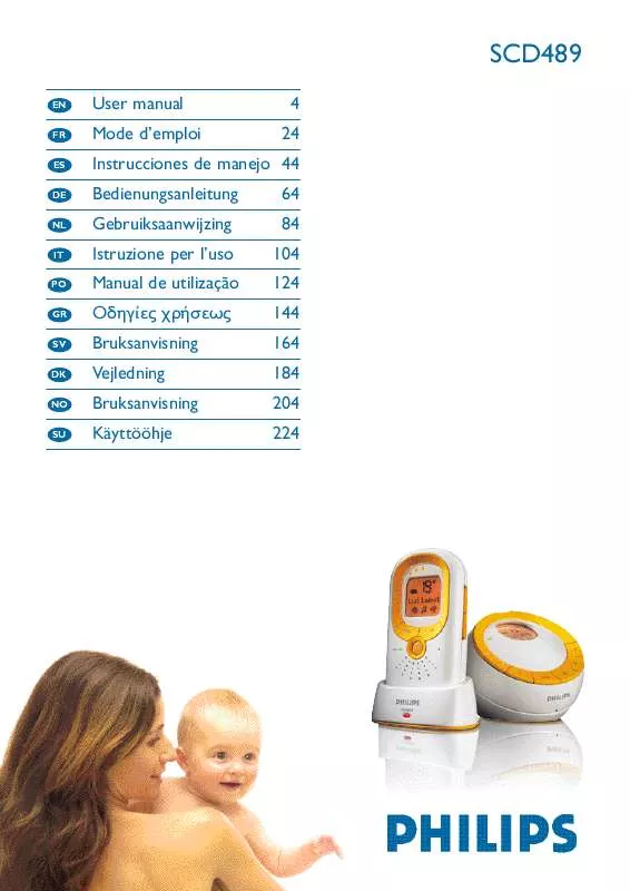 Mode d'emploi PHILIPS SCD489