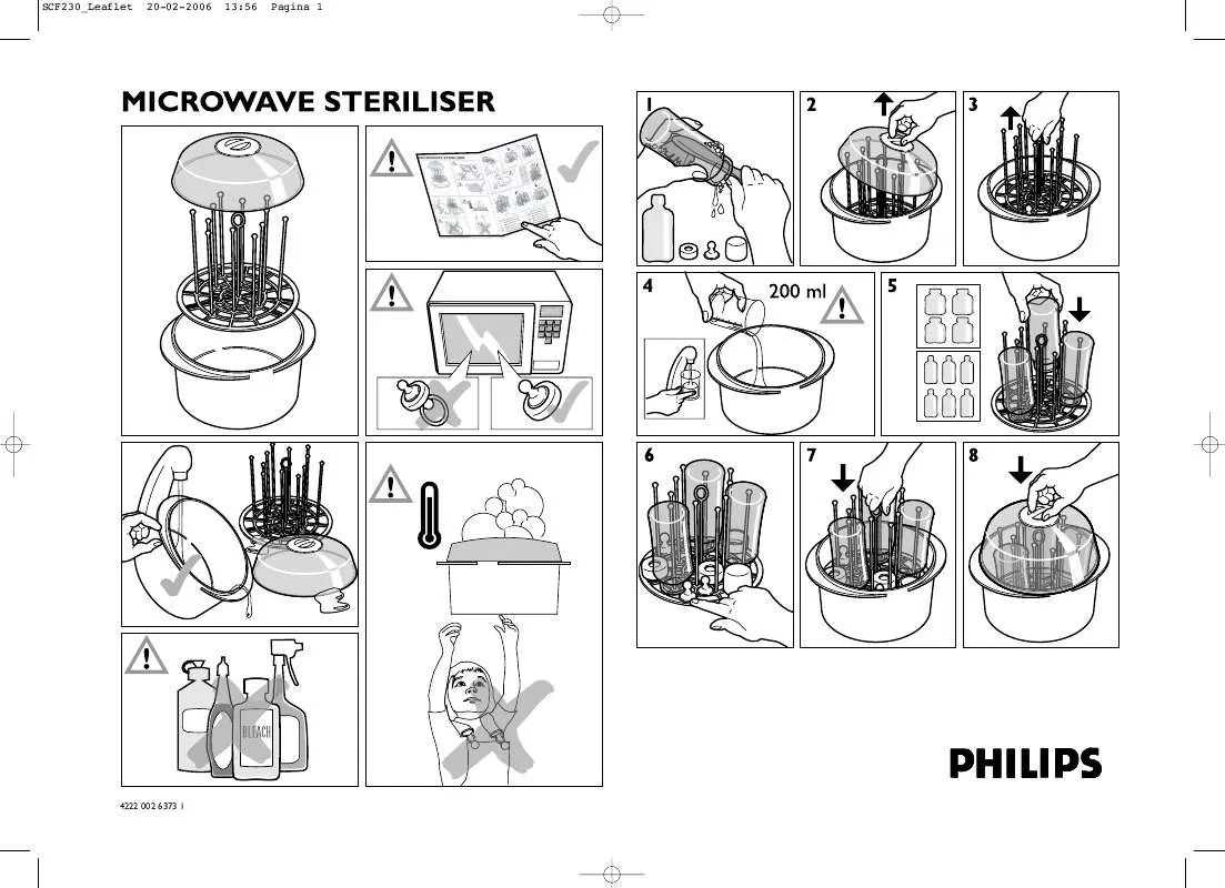 Mode d'emploi PHILIPS SCF230