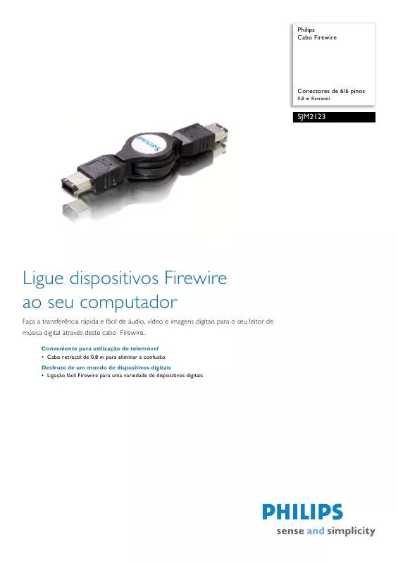 Mode d'emploi PHILIPS SJM2123