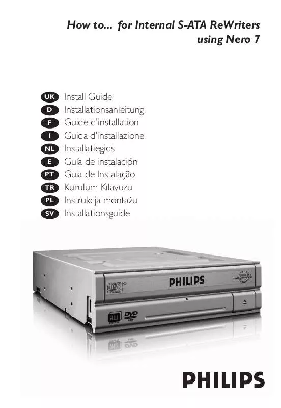 Mode d'emploi PHILIPS SPD7000BM