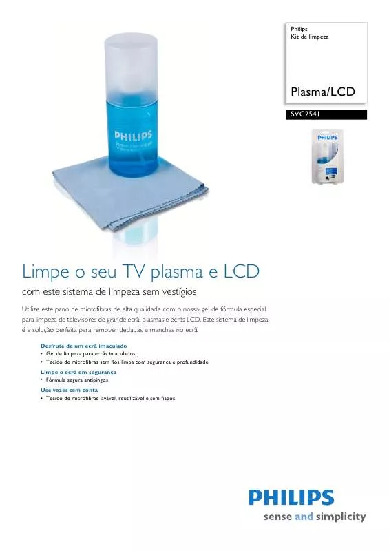 Mode d'emploi PHILIPS SVC2541