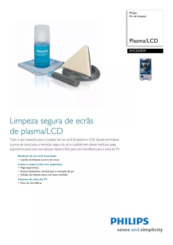 Mode d'emploi PHILIPS SVC2545W