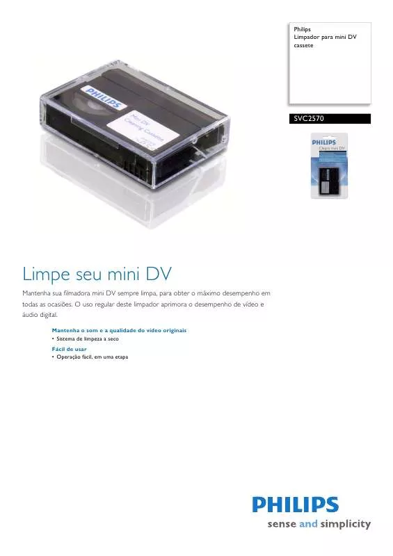 Mode d'emploi PHILIPS SVC2570