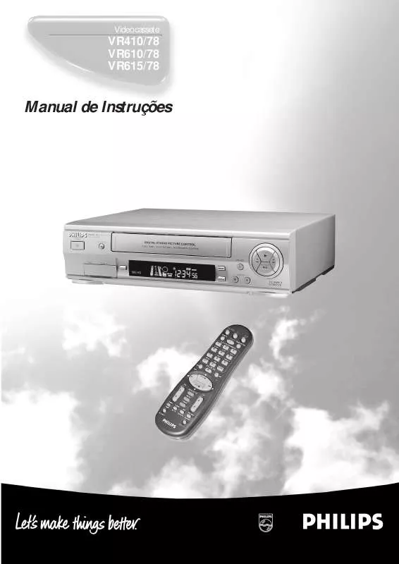 Mode d'emploi PHILIPS VR410