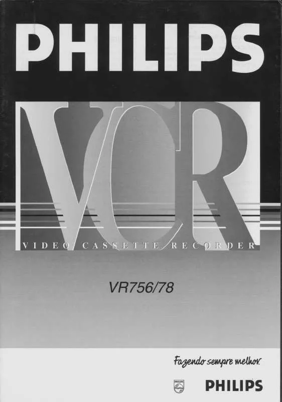 Mode d'emploi PHILIPS VR756-78B