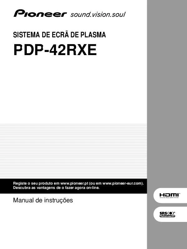 Mode d'emploi PIONEER PDP-42RXE