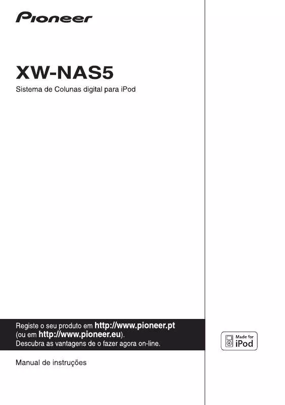 Mode d'emploi PIONEER XW-NAS5-K