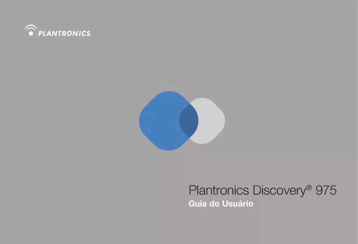 Mode d'emploi PLANTRONICS DISCOVERY 975