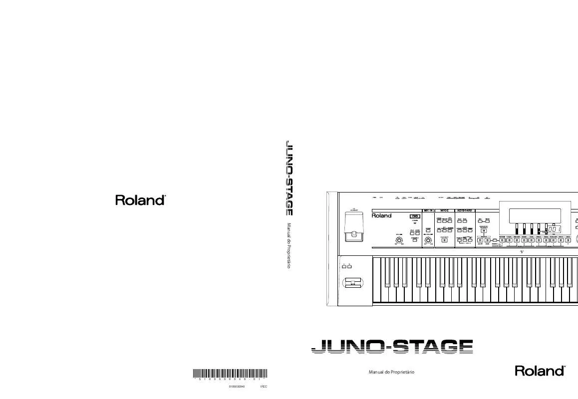 Mode d'emploi ROLAND JUNO STAGE