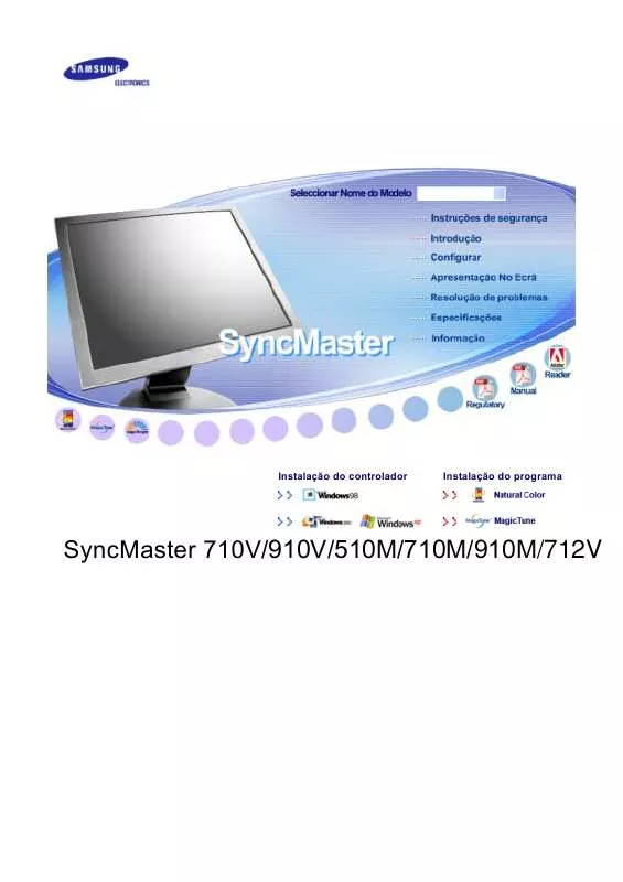 Mode d'emploi SAMSUNG SYNCMASTER 153V