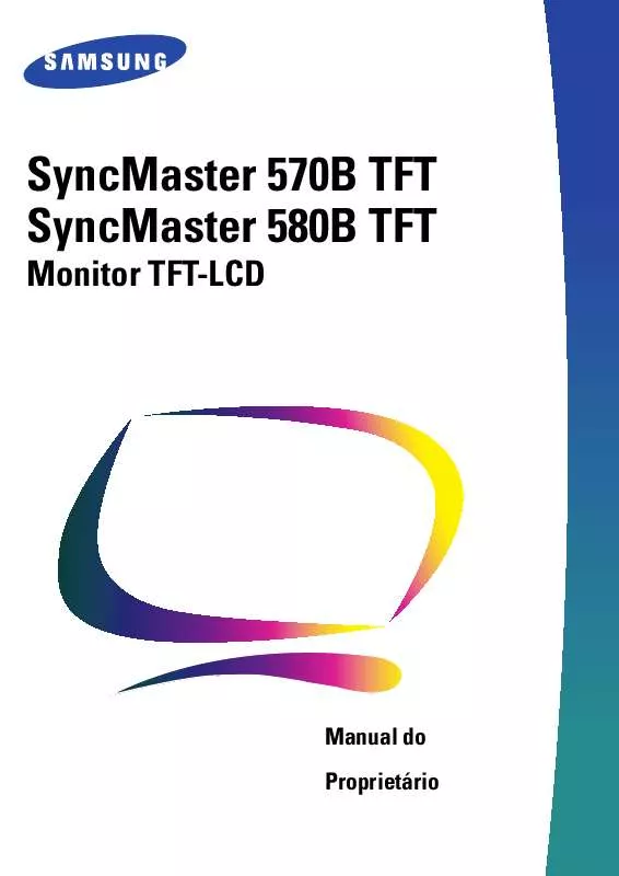 Mode d'emploi SAMSUNG SYNCMASTER 570BTFT