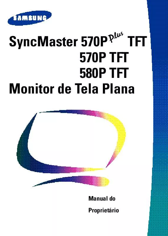 Mode d'emploi SAMSUNG SYNCMASTER 570PTFT