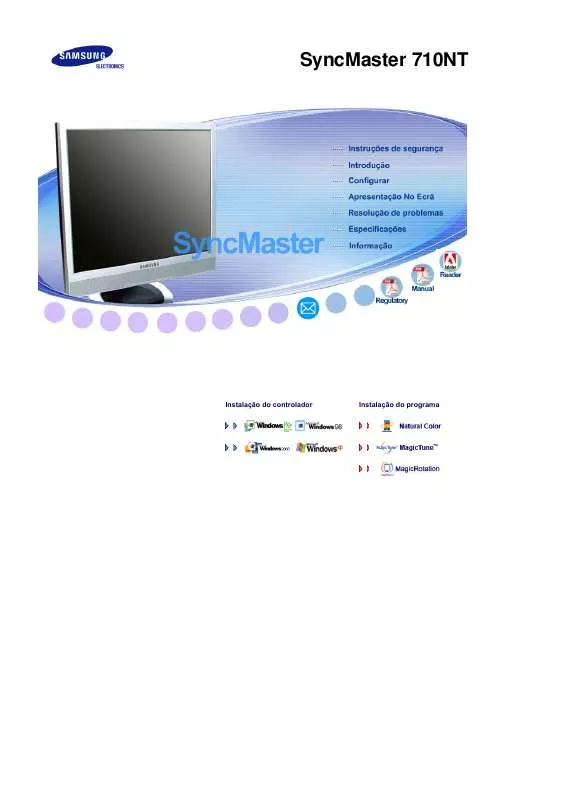 Mode d'emploi SAMSUNG SYNCMASTER 710NT