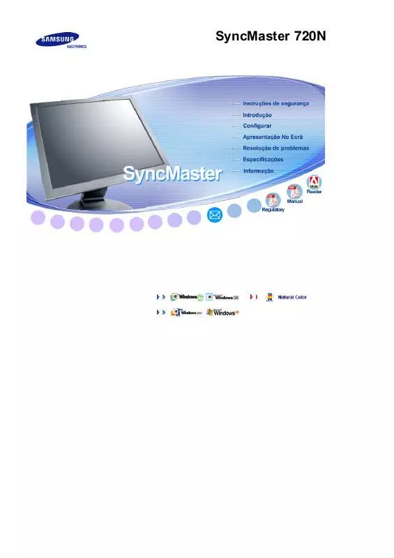 Mode d'emploi SAMSUNG SYNCMASTER 720N