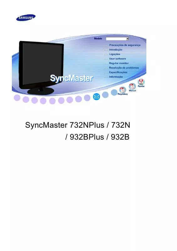 Mode d'emploi SAMSUNG SYNCMASTER 732NPLUS