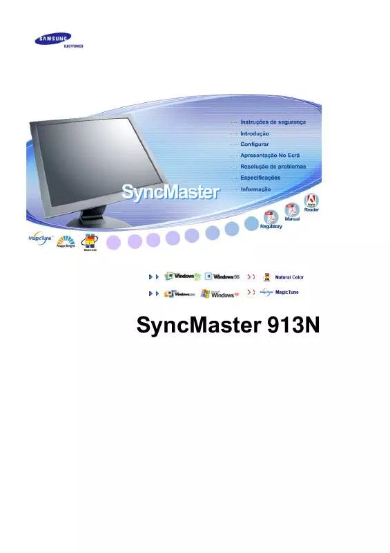 Mode d'emploi SAMSUNG SYNCMASTER 913N